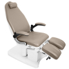 FOTEL PODOLOGICZNY ELEKTR. AZZURRO 709A 3 SILN. CAPPUCCINO